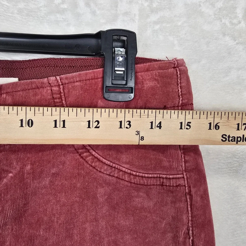 Free People We The Free‎ Pull-On Corduroy Flare Pants Rose Pink Size 28 OB910963